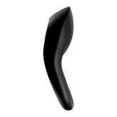 Satisfyer Legendary Duo Vibrating Silicone Cock Ring Black Ball and Cock Toys